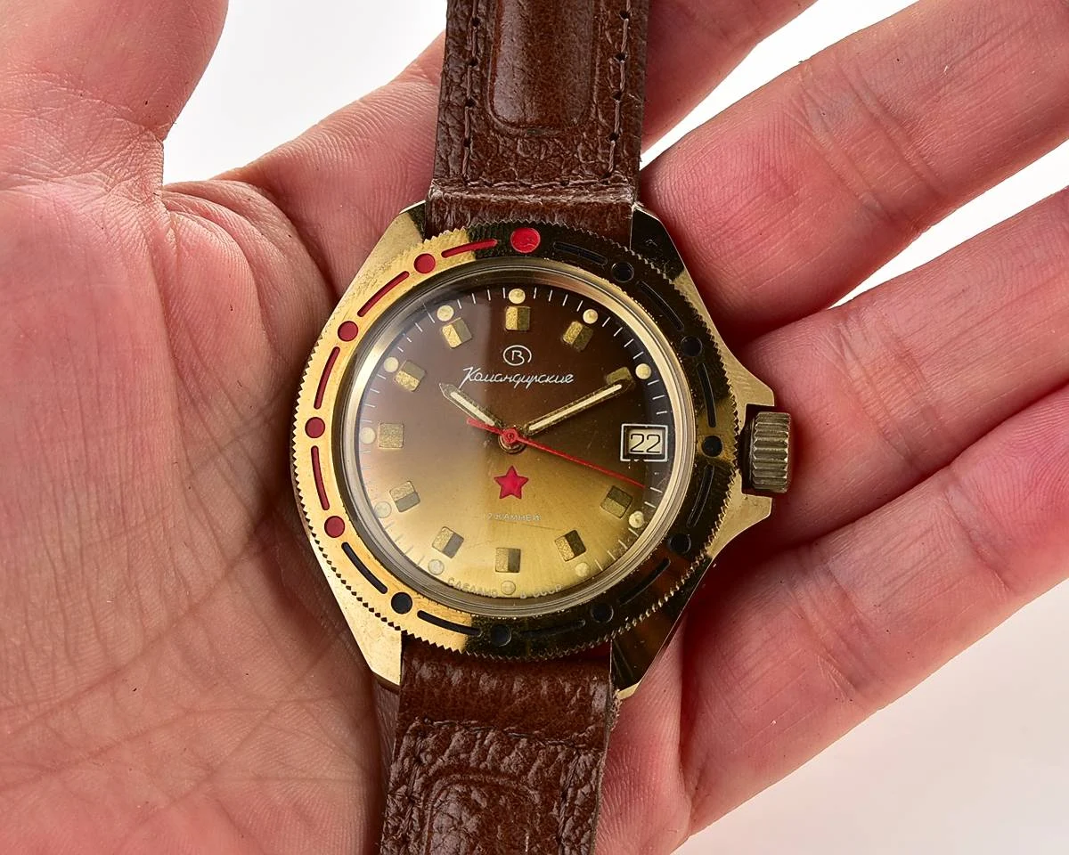 TIME CAPSULE: Vostok Komandirskie mechanical watch – New Old Stock (NOS)!