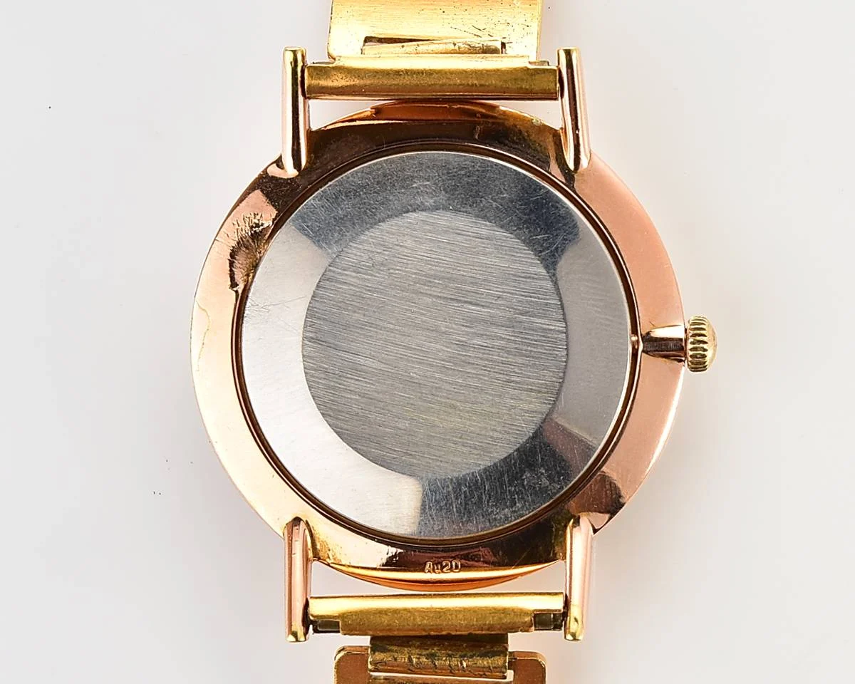 Soviet vintage Luch - mechanical gold-plated wristwatch