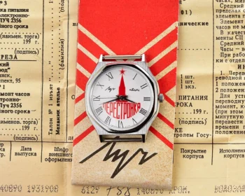Time Capsule: Soviet Luch Perestroika quartz watch – New Old Stock (NOS)!