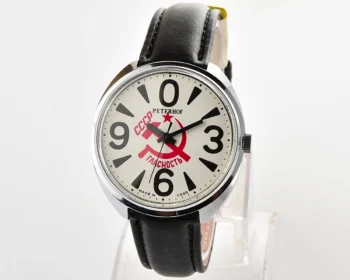 Soviet mechanical Raketa watch "big zero"
