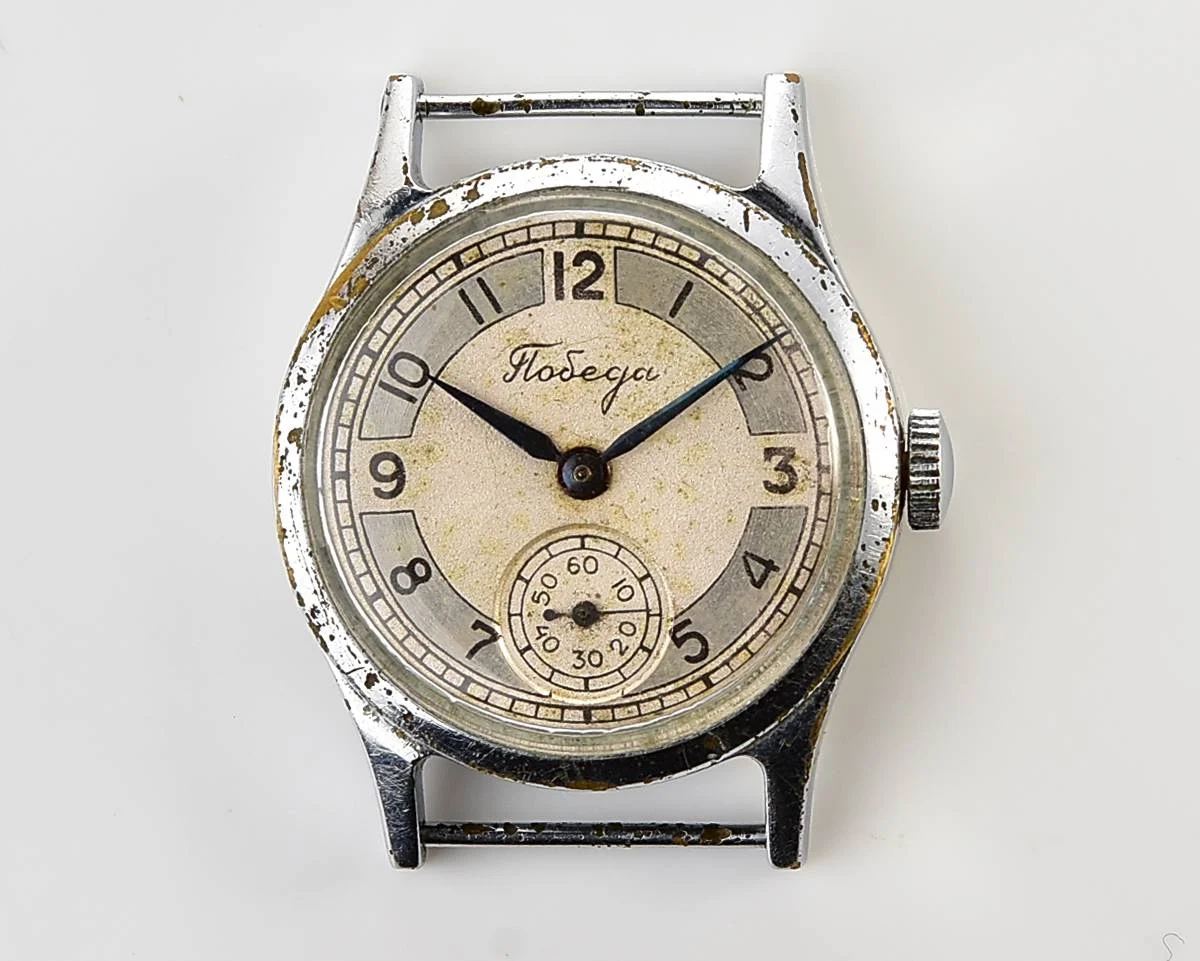 Vintage Soviet mechanical watch Pobeda, from the 1st quarter of 1953!
