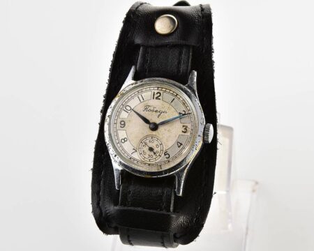 Vintage soviet mechanical watch POBEDA, 1st quarter of 1953!