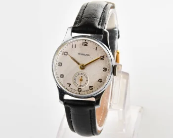 Excellent vintage Soviet mechanical Pobeda wrist watch, 1MChZ, 3rd quarter of 1953!