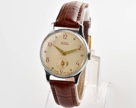 Vintage soviet mechanical POBEDA watch, 2MChZ, 2nd quarter of 1955