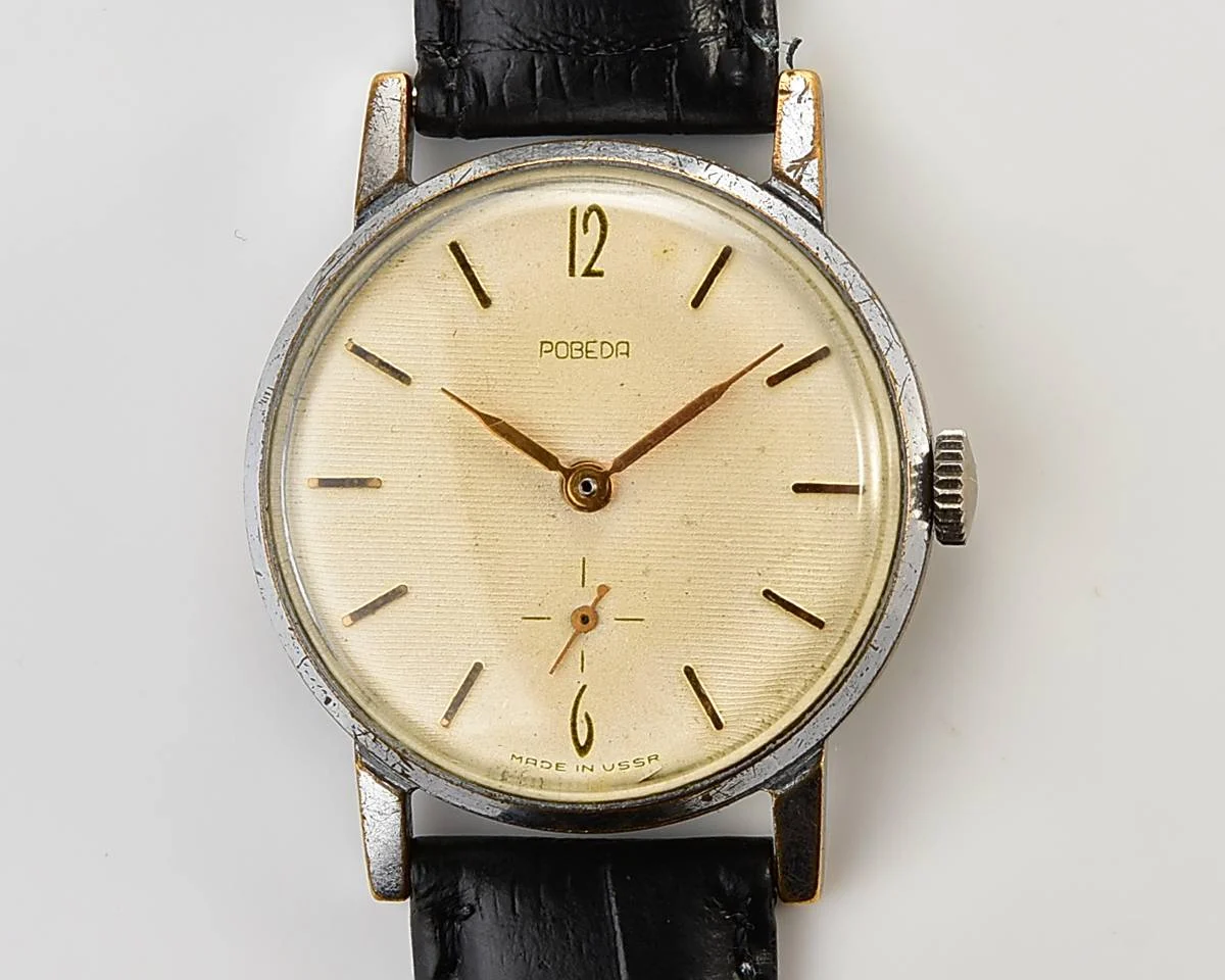 Pobeda Soviet mechanical wrist watch