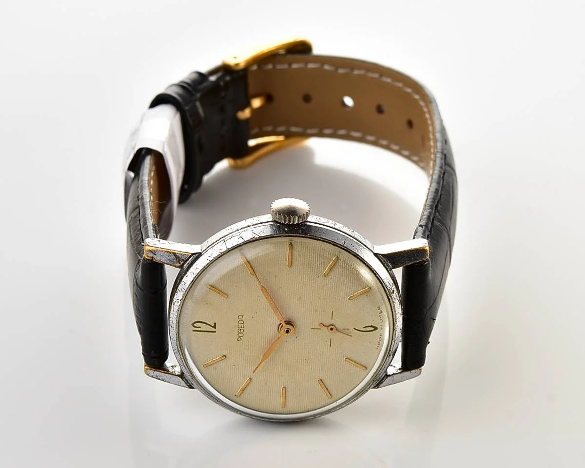 Pobeda Soviet mechanical wrist watch