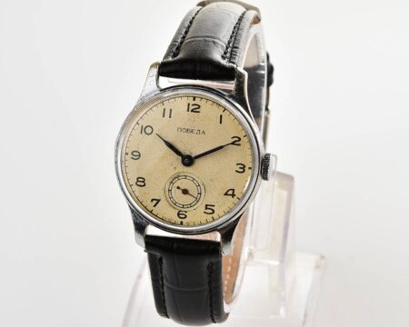 Vintage soviet mechanical POBEDA wrist watch, PChZ