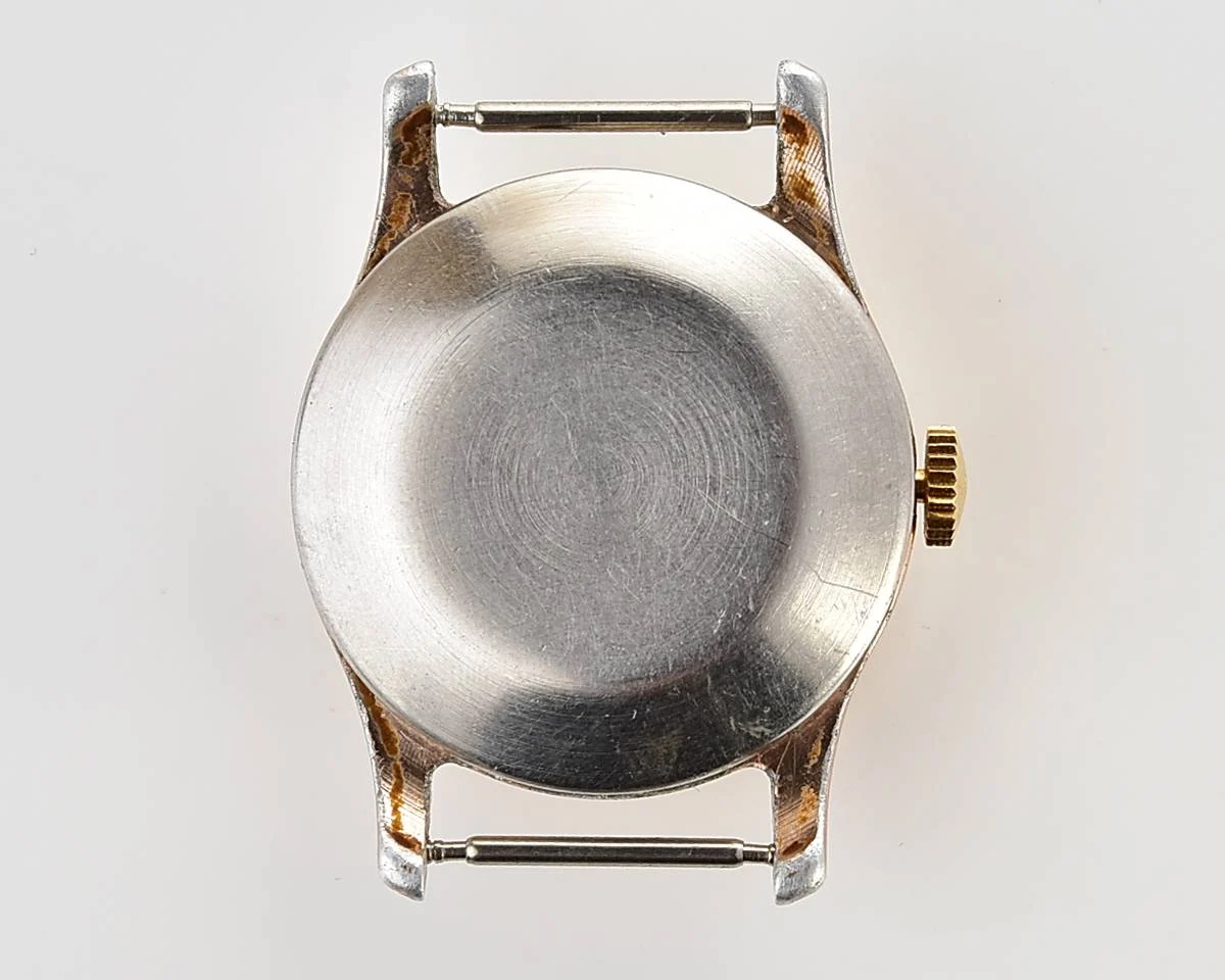 Pobeda Soviet mechanical watch with central seconds hand