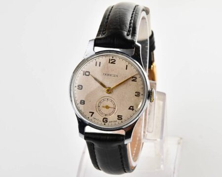Excellent vintage soviet mechanical POBEDA wrist watch, 1MChZ, 3rd quarter of 1953!