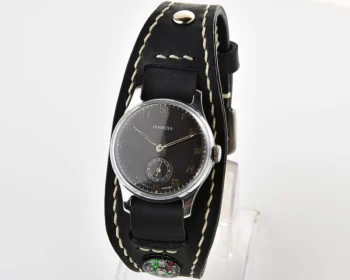 Excellent Soviet Pobeda 1MChZ from 1955 + exquisite Sturmanskie compass strap!