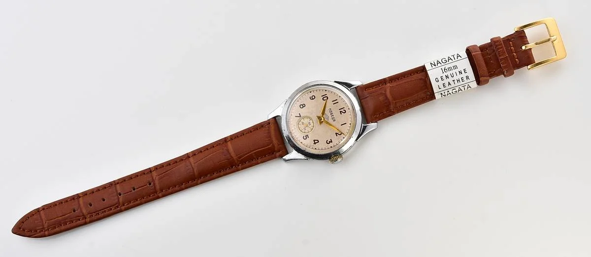 Vintage Soviet mechanical Pobeda wrist watch, PChZ
