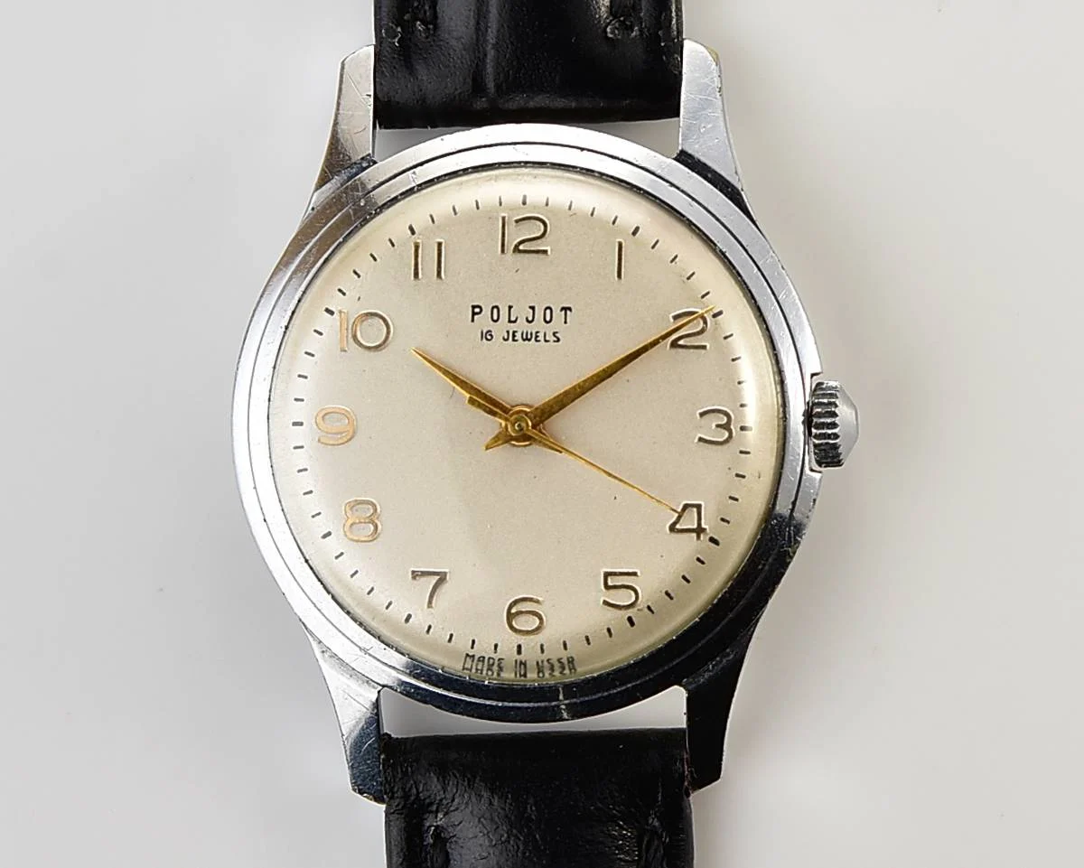 Excellent Soviet Poljot vintage mechanical wrist watch