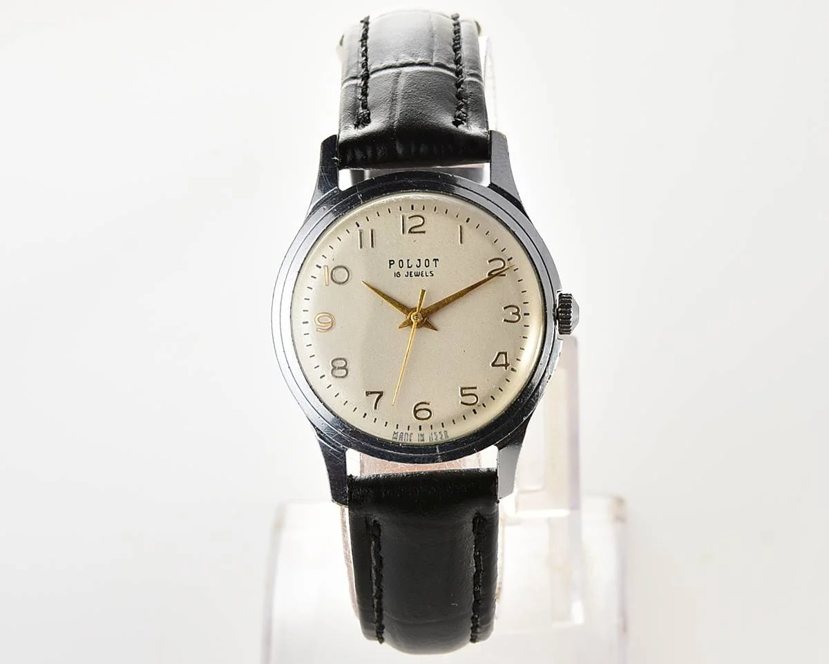 Excellent Soviet Poljot vintage mechanical wrist watch