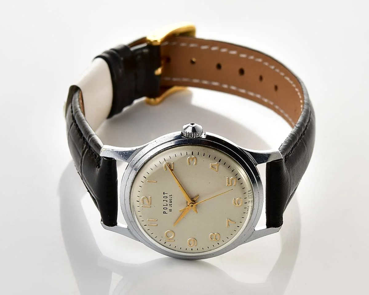 Excellent Soviet Poljot vintage mechanical wrist watch