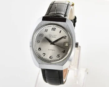 Soviet mechanical Poljot with automatic self winding movement(export version)