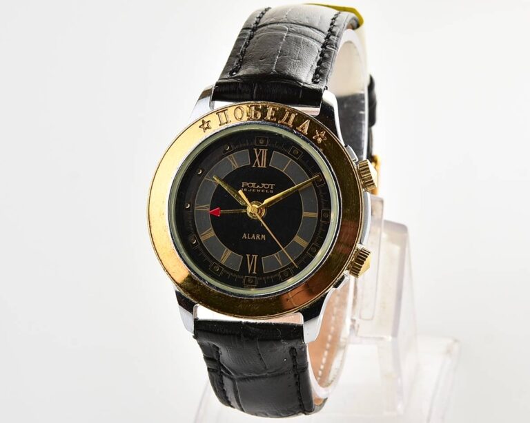 POLJOT - Pobeda mechanical watch with alarm clock function