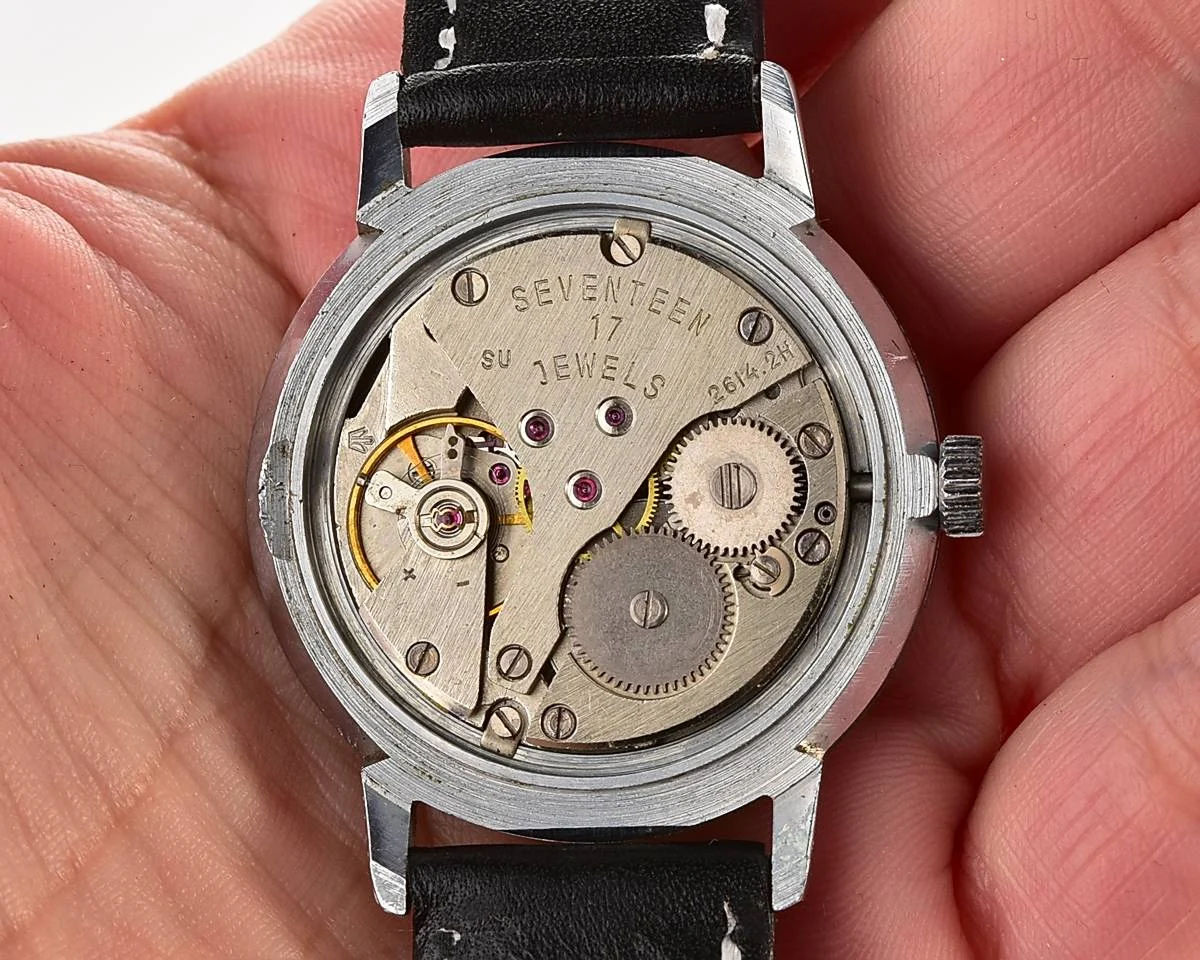 Soviet vintage Poljot mechanical watch