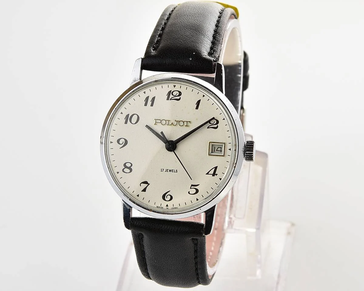 Soviet vintage Poljot mechanical watch