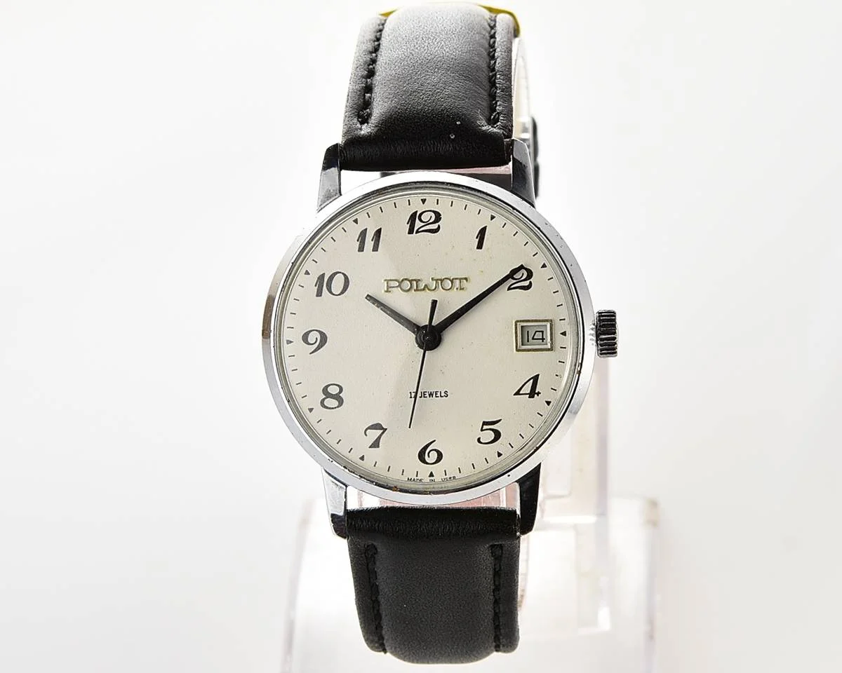 Soviet vintage Poljot mechanical watch
