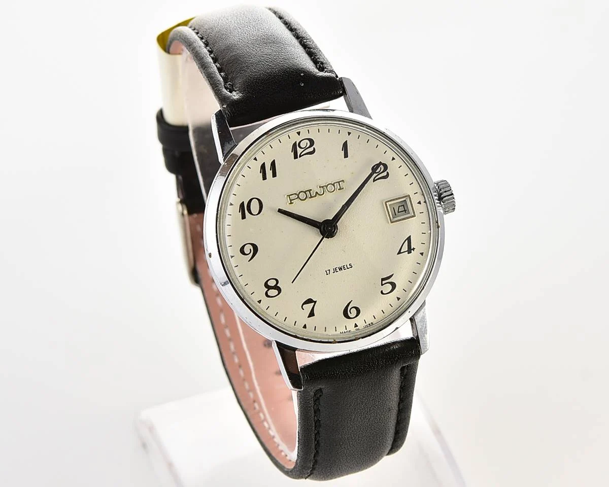 Soviet vintage Poljot mechanical watch