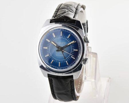 Excellent soviet POLJOT mechanical watch with alarm clock!
