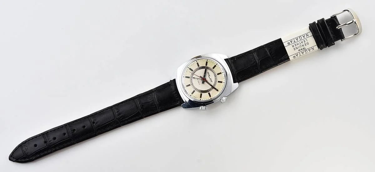 Soviet Poljot mechanical watch with alarm clock function!