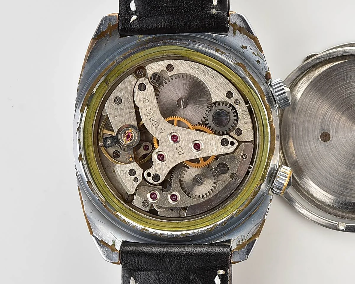 Soviet Poljot mechanical watch with alarm clock!
