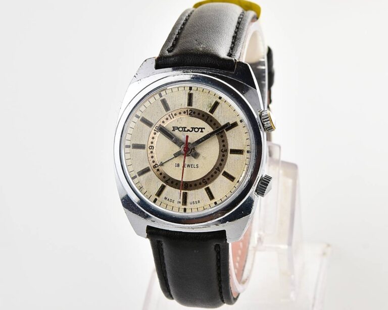 Soviet POLJOT mechanical watch with alarm clock!