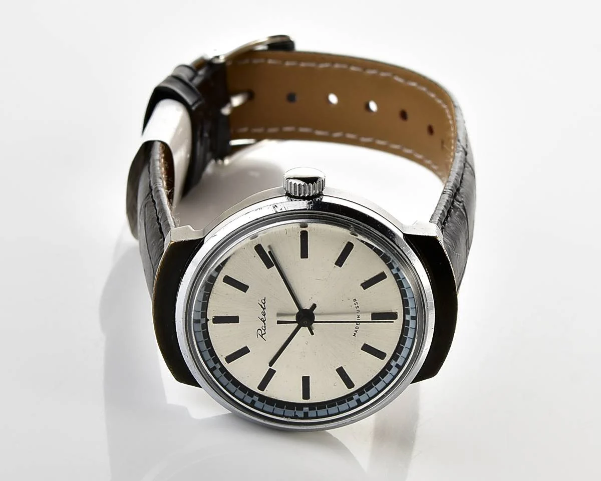 Soviet Raketa vintage mechanical watch