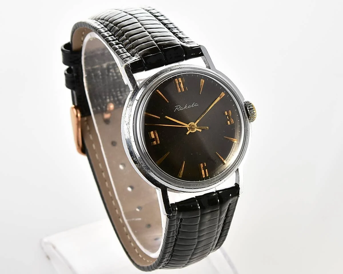Soviet Raketa vintage mechanical watch