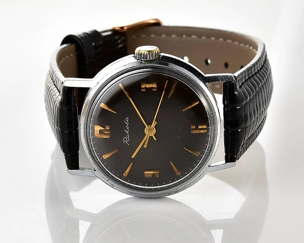 Soviet Raketa vintage mechanical watch