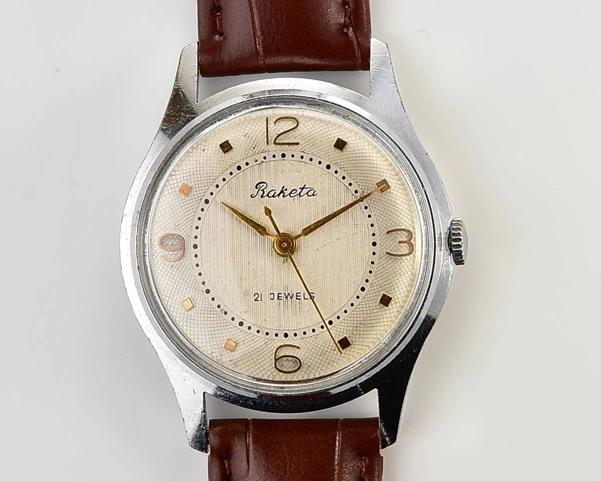 Excellent Soviet Raketa Baltica vintage mechanical watch