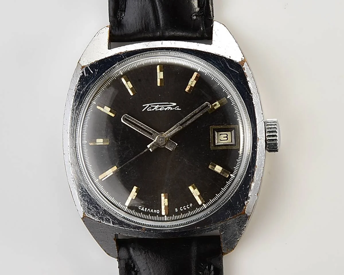 Soviet Raketa vintage mechanical watch