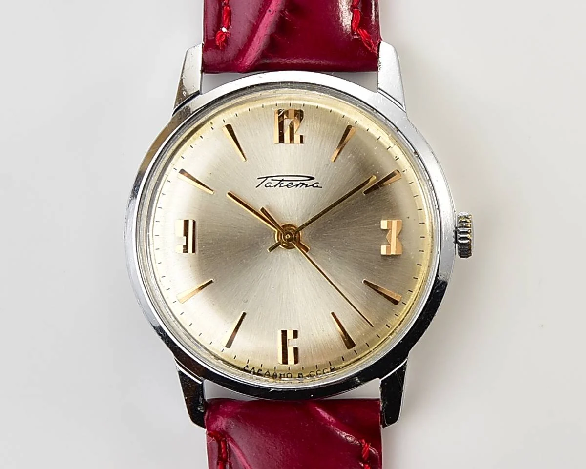 Excellent Soviet Raketa vintage mechanical watch