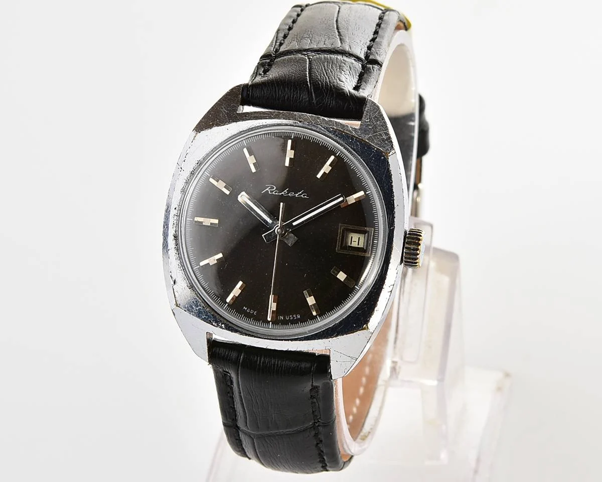 Soviet Raketa vintage mechanical watch
