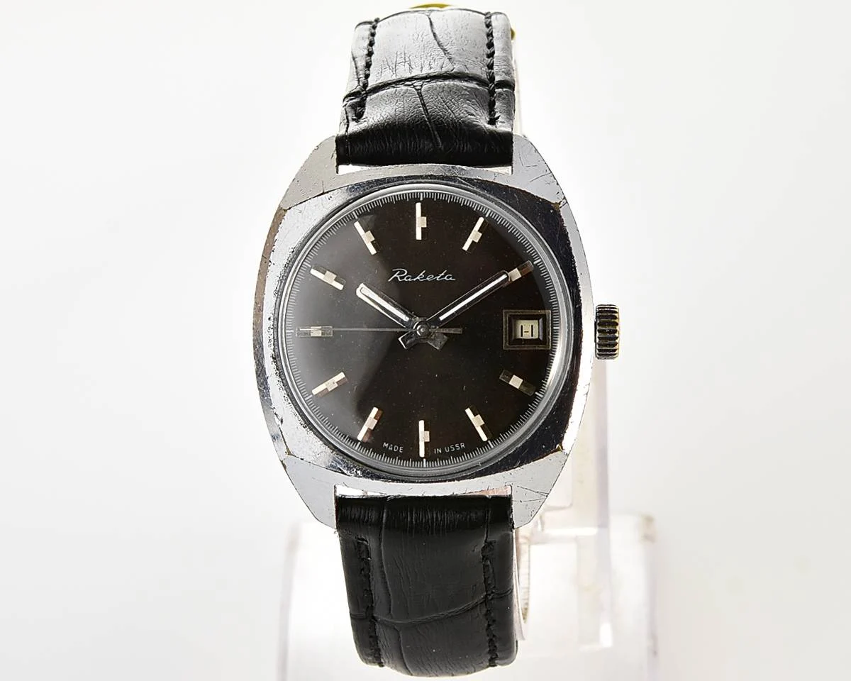 Soviet Raketa vintage mechanical watch