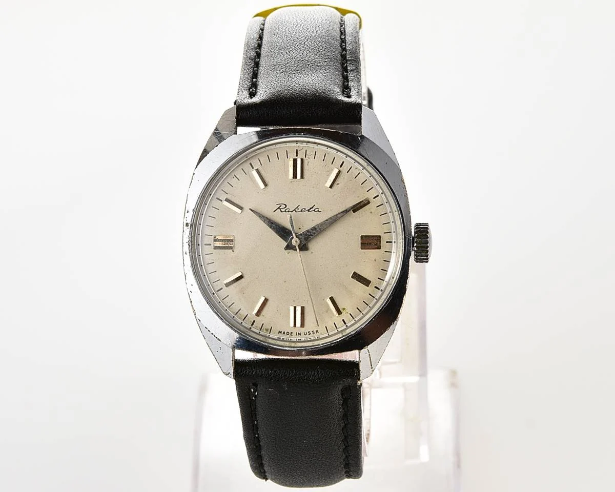 Soviet Raketa vintage mechanical watch