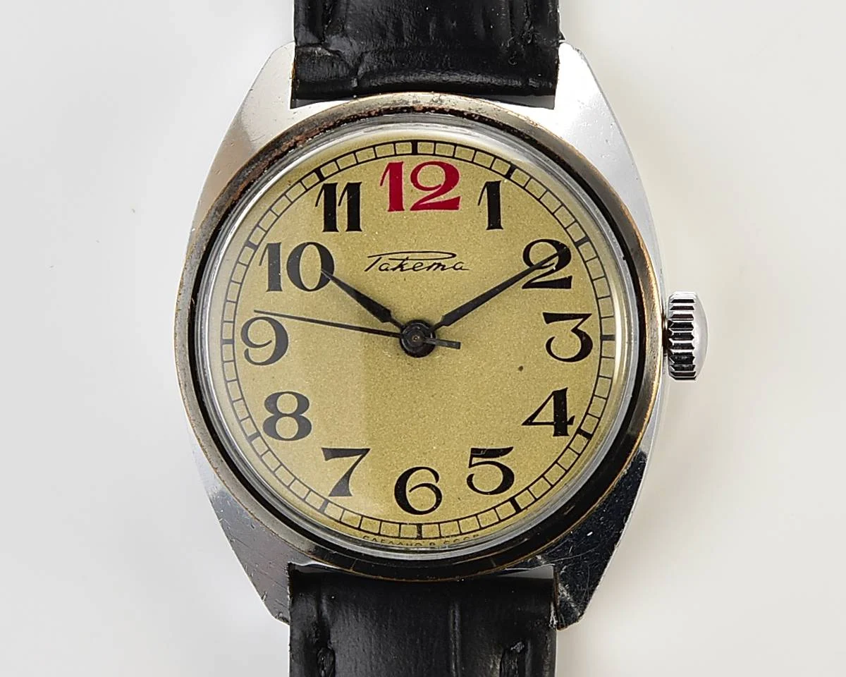 Soviet Raketa vintage mechanical watch