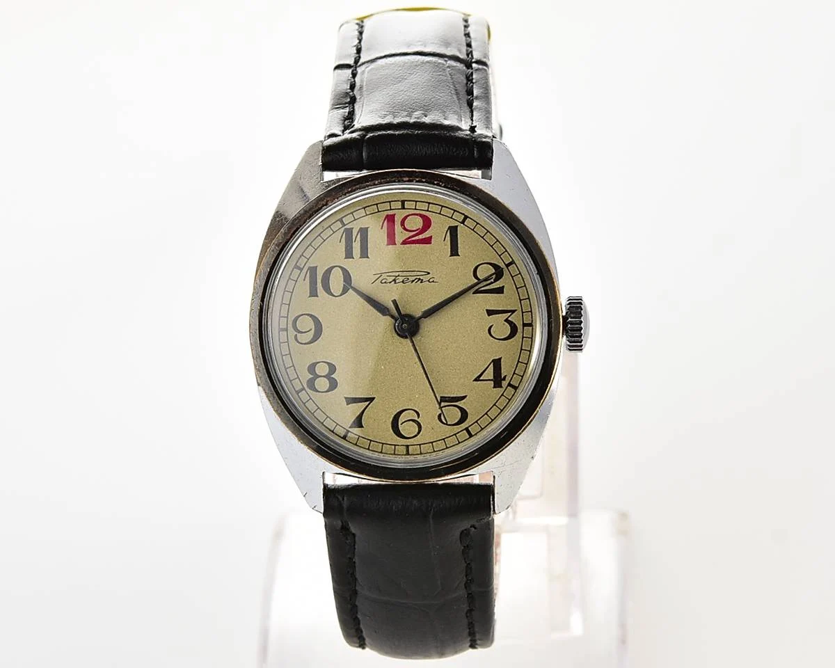 Soviet Raketa vintage mechanical watch