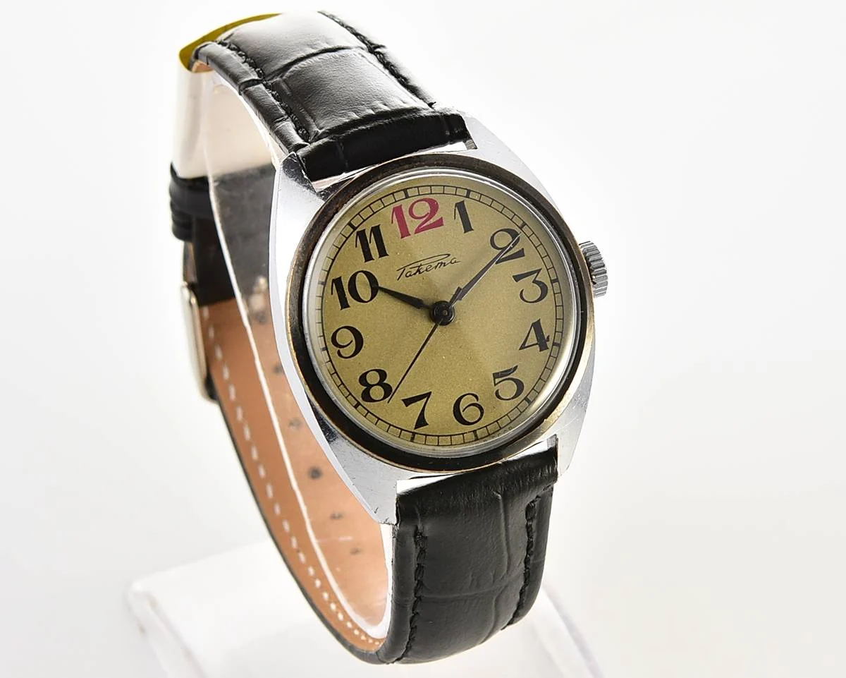 Soviet Raketa vintage mechanical watch