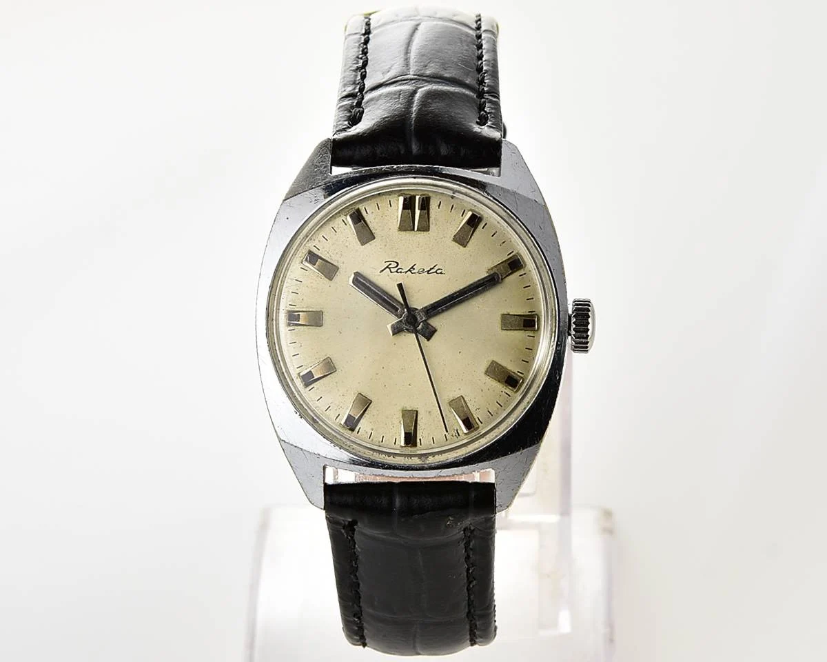Soviet Raketa vintage mechanical watch