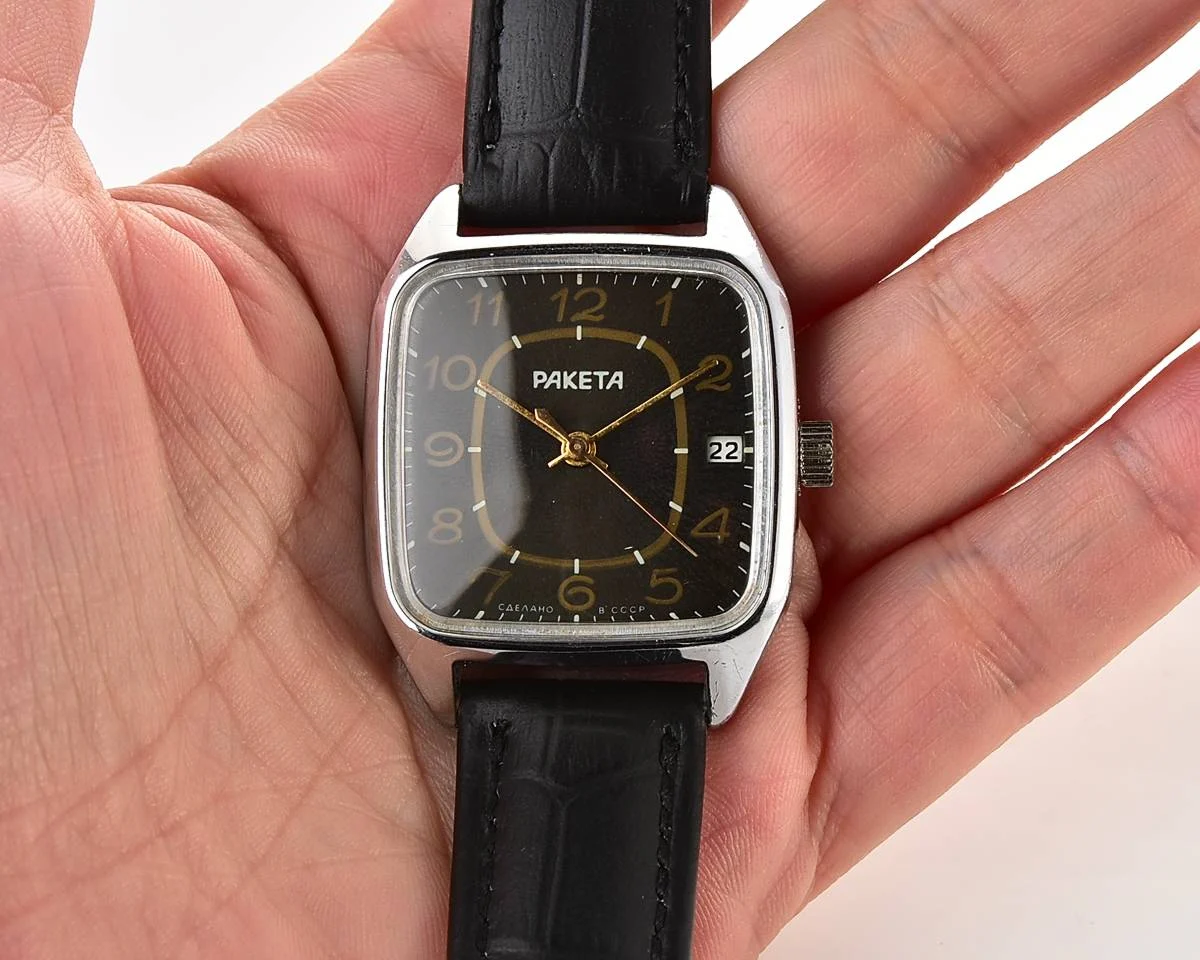 Vintage Soviet Raketa watch