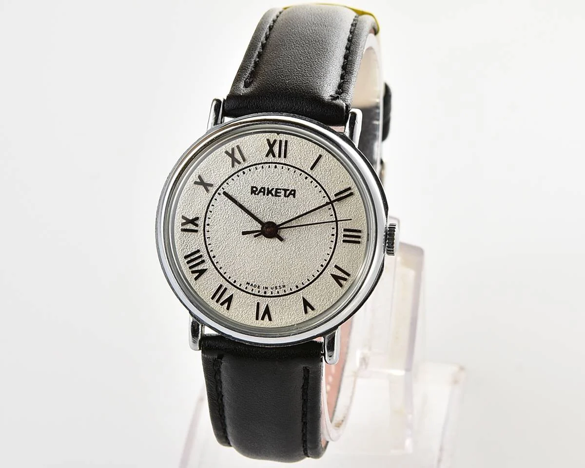 Soviet Raketa vintage mechanical watch