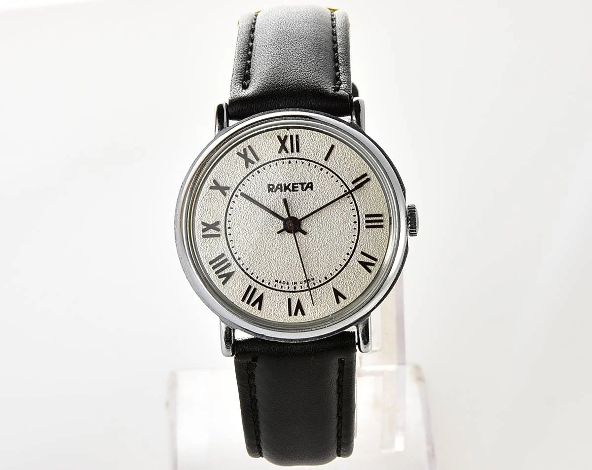 Soviet Raketa vintage mechanical watch