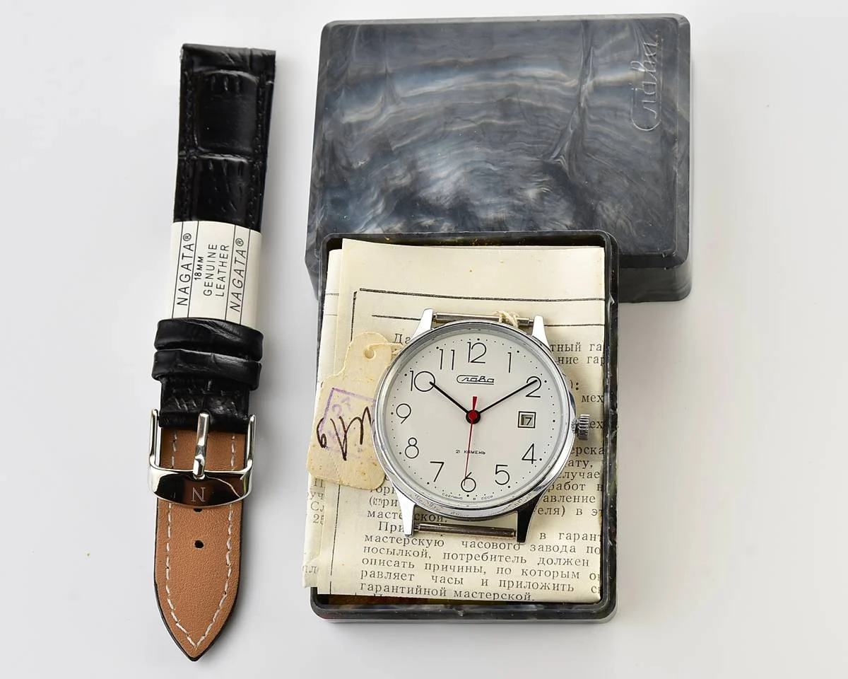 TIME CAPSULE: Vintage Slava Soviet mechanical watch, New Old Stock (NOS)!