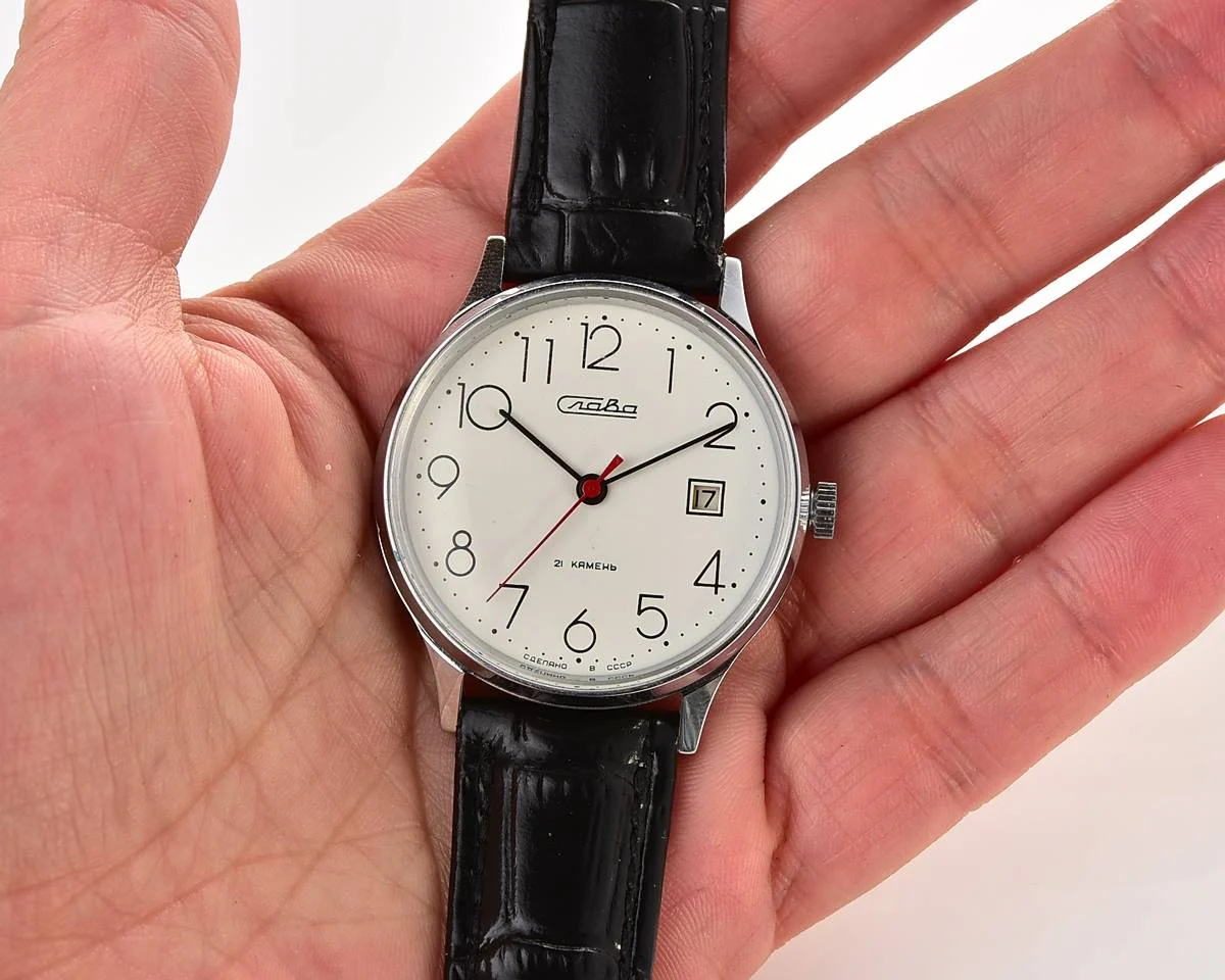 TIME CAPSULE: Vintage Slava Soviet mechanical watch, New Old Stock (NOS)!