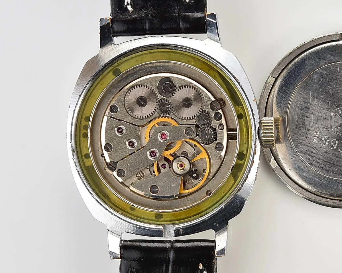 Slava Soviet mechanical vintage watch