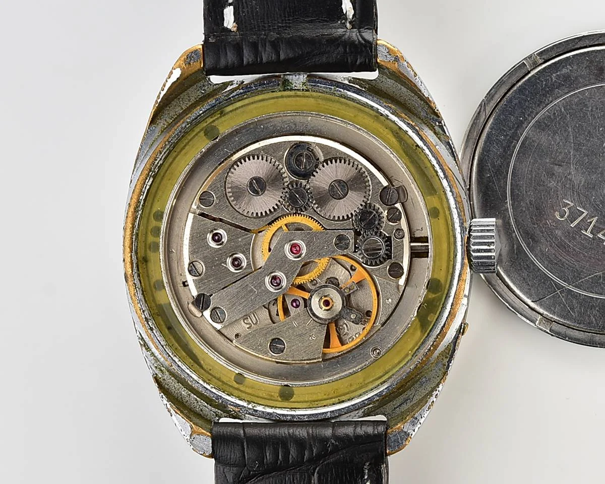 Slava Soviet mechanical vintage watch