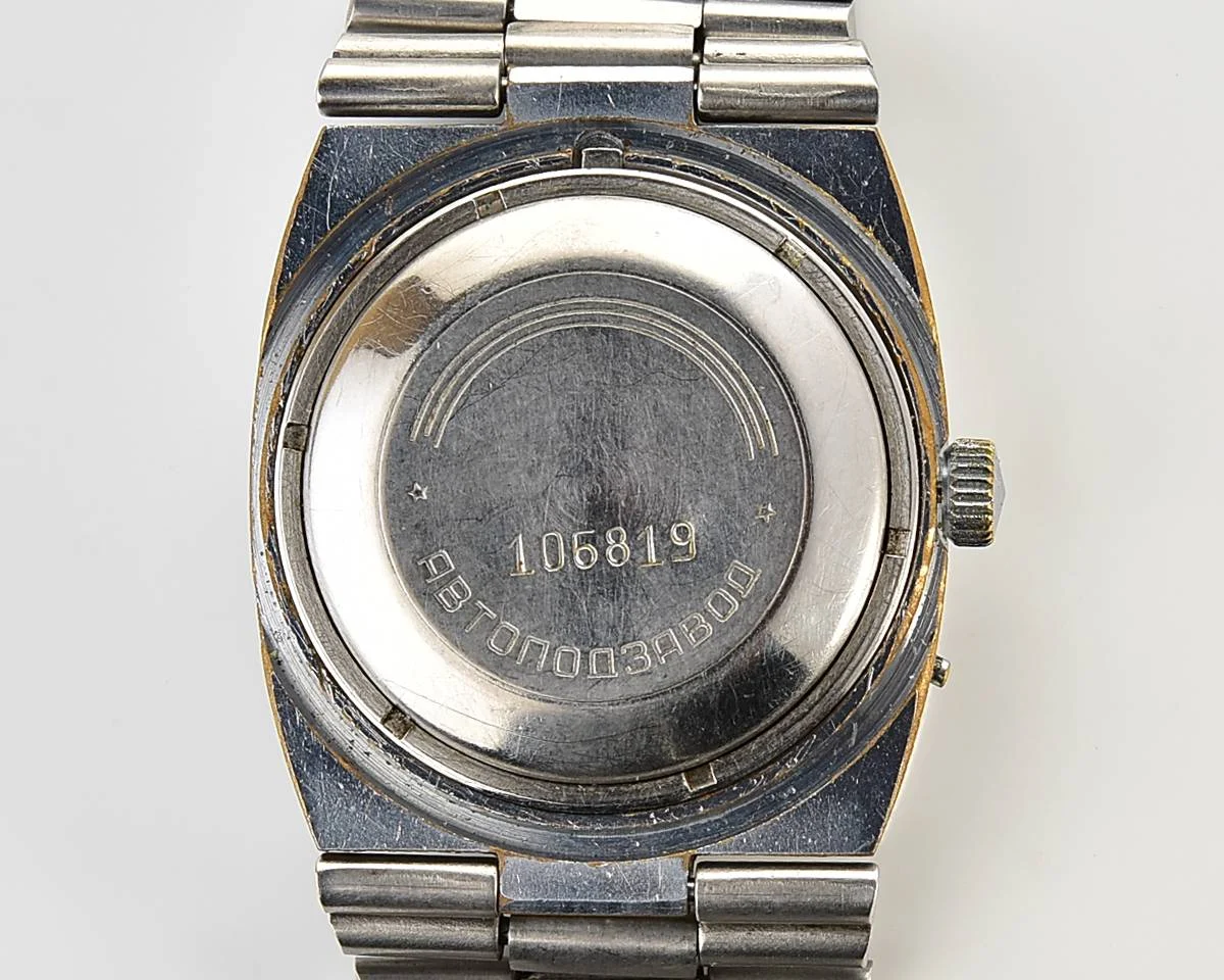 Slava Soviet mechanical vintage watch – automatic self winding movement