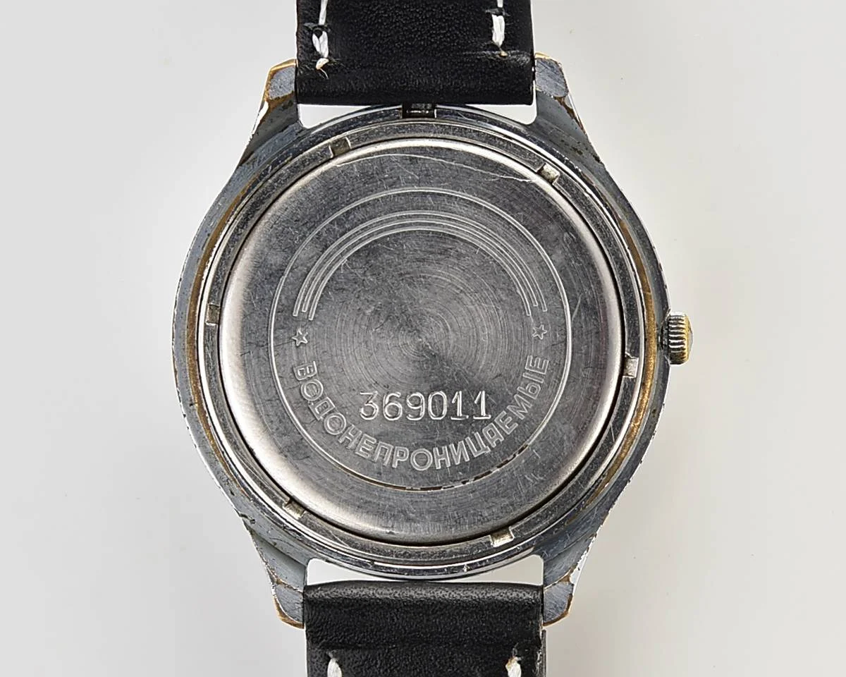 Soviet quartz Slava "Sport" with pulse scale!